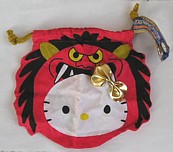 巾着*なまはげ赤キティちゃん